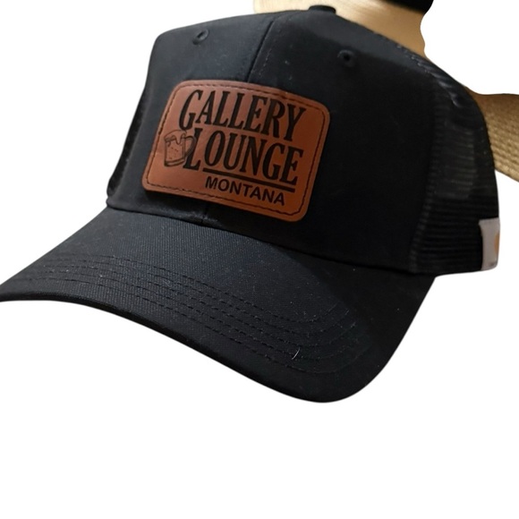Black and Brown Trucker Hat - Picture 2 of 3
